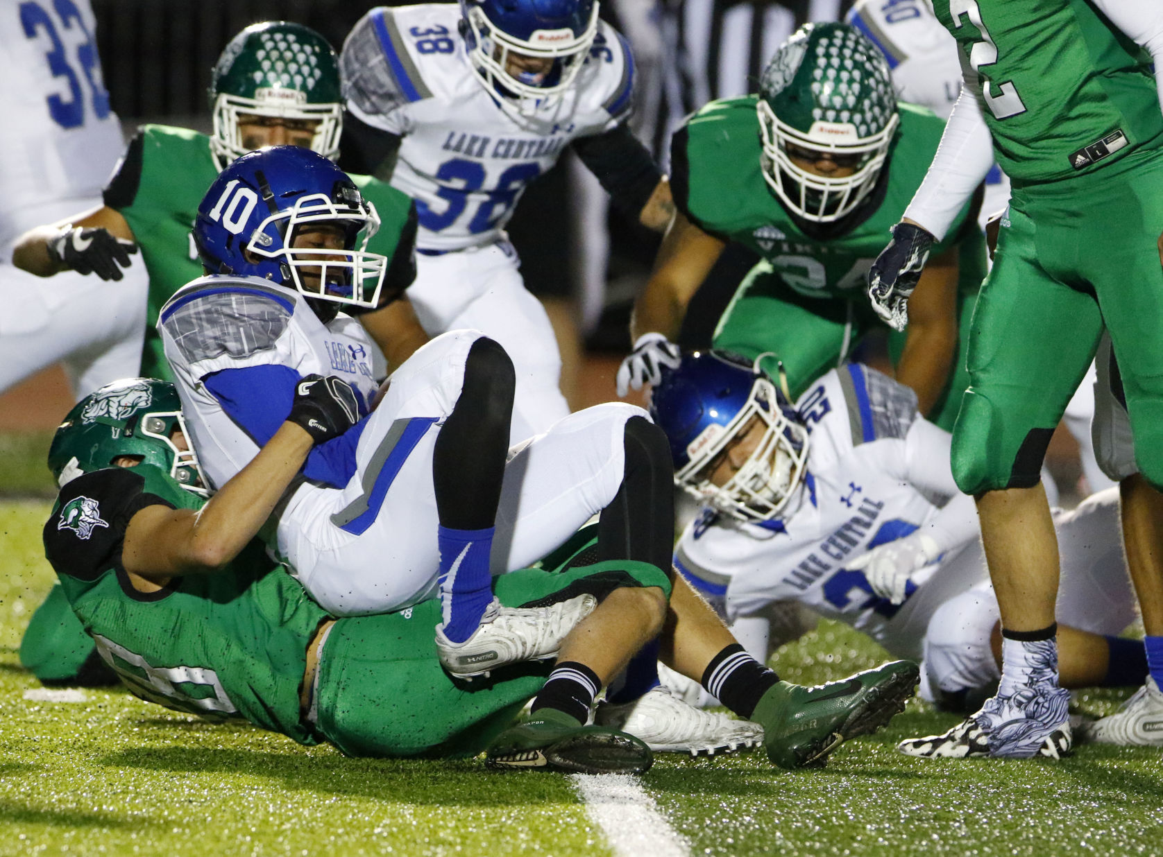 Gallery: Lake Central at Valparaiso football